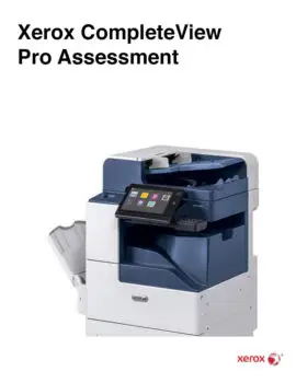 CompleteView Pro, Assessment, Xerox, Laser Imaging