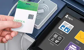 key card, login, security, electronic documents, Xerox, Connect Key, software, cloud, Laser Imaging